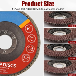 Disque à lamelles abrasif en <span class=keywords><strong>aluminium</strong></span> de qualité supérieure, disque abrasif pour le meulage de l'<span class=keywords><strong>aluminium</strong></span>, disque à lamelles pour le <span class=keywords><strong>polissage</strong></span> du métal - Product Image 3