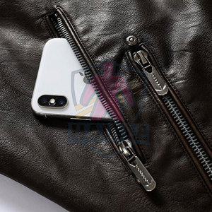 Best Style Men Motorbike <b>Racing</b> <b>Jacket</b> Winter Leather Breathable Waterproof Customizable Low MOQ Wholesale - Product Image 4