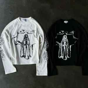 Chemise pour homme à épaules tombantes, imprimée, de qualité supérieure - Product Image 3