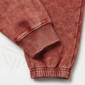 Latest Design Plus Size Breathable Fitted Pullover Hooded Jogger Acid Wash <b>Tracksuit</b> Winter Summer Fleece Fabric Printed - Product Image 6