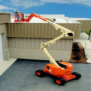 Trailer Mounted Diesel Boom Lift Towable Articulated Aerial Work Platform Telescopic <b>Lifter</b> 900kg Capacity 900m Construction - Product Image 4