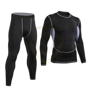 ชุดกีฬาผู้ชายราคาถูกสำหรับฝึกซ้อม ชุดออกกำลังกาย ชุดวิ่งจ๊อกกิ้ง ชุด MMA ชุดรัดกล้ามเนื้อ ขายส่ง - Product Image 5