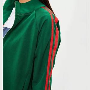 Lettre personnalisée brodée polaire épaisse lâche décontracté goutte épaule femmes ensemble de survêtement à capuche survêtement pour l'hiver - Product Image 2