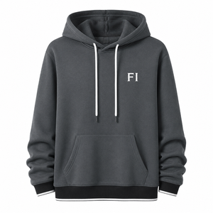 Sudadera con Capucha Personalizada de Felpa 100% Algodón Grueso para Hombre, Estilo Oversize con Hombros Caídos, Ropa Urbana Unisex, OEM EE. UU. - Product Image 5