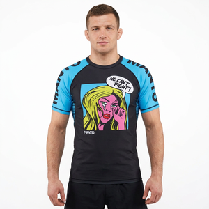 Mixed Martial Arts Rash guard Short Sleeve <b>Compression</b> <b>Shirt</b> <b>Men</b> Moisture Wicking Polyester Sublimation Print - Product Image 5