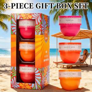 Solo En Lbiza - Set de Baño de 3 Piezas para Hombre y Mujer, Manteca Corporal con Aroma Duradero para Citas y la Vida Diaria - Product Image 2