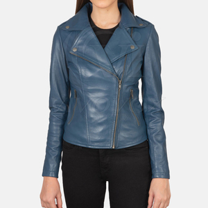 Chaquetas de Cuero Sintético para Motociclistas, Última Moda en Chaquetas de Cuero, Oferta Especial, Chaquetas de Cuero con Logotipo Personalizado, Estilo y Color a Elección para Mujer - Product Image 2