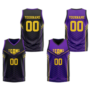 Camiseta de Baloncesto Reversible Personalizada al por Mayor de Alta Calidad, Talla Grande, Bordada, sin Mangas, de Secado Rápido - Product Image 6