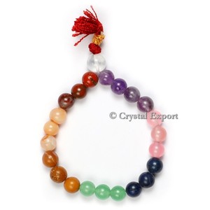 Hot Sell 8mm <b>Indian</b> Agate Fancy Jasper Crystal Stretch agate Beaded Bracelet New Design Fancy Agate Bracelets - Product Image 4