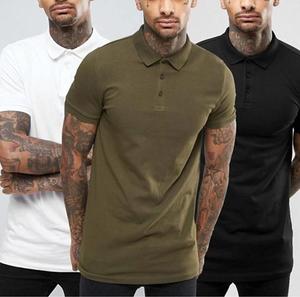 Polo à manches courtes pour homme, couleur unie, tissu en coton Oxford, respirant, style décontracté, coupe classique - Product Image 1