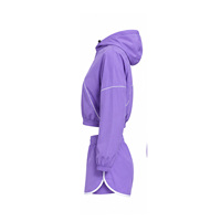 Survêtement de sport pour femmes, imprimé, respirant, en nylon léger, streetwear, OEM ODM, vêtements de sport personnalisés