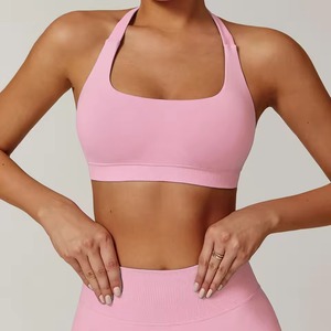 Sujetador Deportivo para Mujer al por Mayor, Personalizado, de Alta Calidad, Sin Costuras, de Alta Sujeción, para Yoga y Gimnasio, Transpirable - Product Image 2