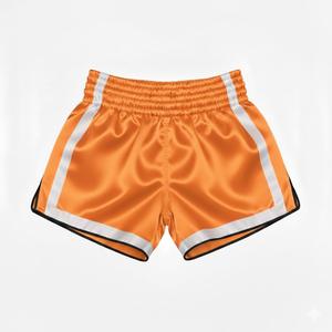 2026 Trendy Thai Boxing Shorts Muay Thai & MMA Training Front Logo For Martial Arts & Sports Training Shorts - Product Image 1