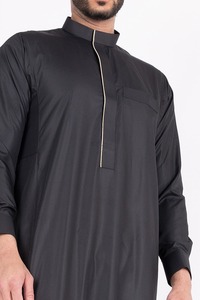Men Juba Comfortable Muslim Long Robe Traditional <b>Islamic</b> <b>Clothing</b> Modest Loose Fit Breathable Material - Product Image 6