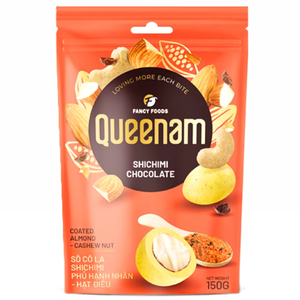 Chocolate Dragee Certificado HALAL para Snacks y Dulces OEM/ODM, Nueces de Almendra y Anacardo Recubiertas de Shichimi de Calidad Premium, 150G, Suministro para Exportación - Product Image 1