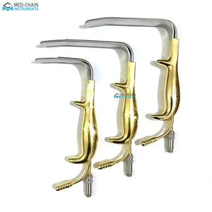 Retractor de Fibra Óptica Iluminado para Aumento de Senos Ferreira, Tamaño 90x24mm, Instrumentos de Cirugía Plástica de Acero Inoxidable - Product Image 1