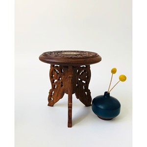 Deep Blue Walnut Wood Handcrafted Traditional Planters Plant Stands for Home <b>Decoration</b> | OEM Custom Wholesale Aqudus Saleem - Product Image 6