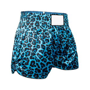 Shorts de Muay Thai pour homme, imprimés par sublimation, design camouflage, taille haute élastique, pour arts martiaux mixtes, pour adultes. - Product Image 4