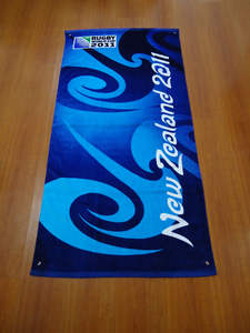 Toalla de Piscina Promocional con Logotipo Personalizado Impreso de Alta Calidad al por Mayor, Toalla de Playa con Texto y Logotipo Personalizado para Logotipo de Empresa - Product Image 3