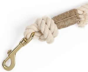 Handmade Organic Cotton Braided Rope Dog <b>Leash</b> for Small Dogs – Soft Durable Handcrafted <b>Pet</b> Lead with Comfortable - Product Image 2