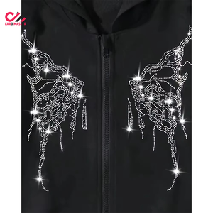 Producto de Alta Demanda, Ropa de Invierno, Chándal con Pedrería, Chándales de Algodón Transpirable con Logotipo Personalizado de Alta Calidad para Hombre - Product Image 6