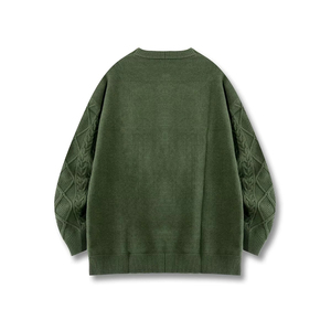 Pull-over en maille douce pour homme, confortable et décontracté, indispensable pour la garde-robe d'hiver. Agent de production de tricots Dhaka. - Product Image 4