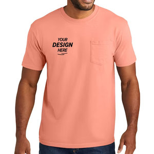T-shirt imprimé à manches courtes pour homme, en polyester/coton durable, col rond, coupe classique, séchage rapide, léger et respirant, vente en gros - Product Image 1