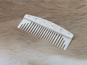 Handcrafted Bone <b>Comb</b> for Beard and <b>Hair</b> Grooming - Product Image 4