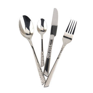 Ensemble de couverts en acier inoxydable de luxe moderne |   Vaisselle haut de gamme pour événements, hôtels et restaurants - Product Image 2
