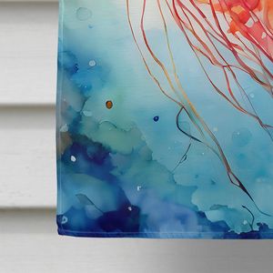 Medusas gran porche manga poste decorativo patio Banner ilustraciones Multicolor poliéster casa bandera colgante de pared - Product Image 4