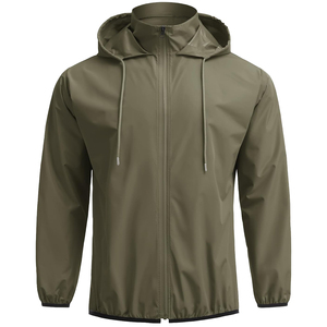 Veste softshell à capuche pour homme personnalisée, légère, imperméable, doublée de polaire, coupe-vent, fermeture éclair sur le devant, veste d'hiver pour le football en plein air - Product Image 3