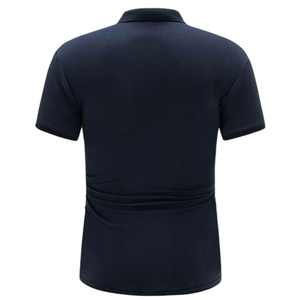 เสื้อเชิ้ตผู้ชายไซส์ใหญ่ ผ้าคอตตอนถักคุณภาพสูง 100% น้ำหนัก 180 กรัม ผ้าไม่ยับ ทรงลำลอง แขนสั้น รับสกรีนโลโก้ - Product Image 2
