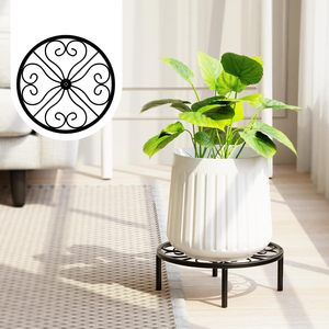 Nuevo Soporte para Plantas de Metal Resistente con Recubrimiento en Polvo, Moderno y Rústico, para Interiores y Exteriores - Product Image 2