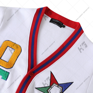 Cárdigan de Forro Polar Personalizado de la Orden de la Estrella del Este (OES) - Suéter Universitario Unisex Casual con Bordado de Chenilla y Logotipo Frontal - Product Image 3