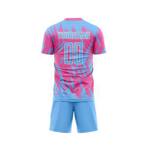 Uniforme de Fútbol Hecho en Pakistán, 100% Poliéster, Color Personalizado, Uniforme de Fútbol para Venta en Línea - Product Image 3