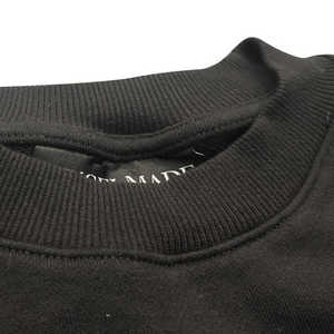 เสื้อยืดคอตตอนถักแบบสั่งทำพิเศษ OEM 100% แขนสั้นแบบเป็นทางการ ผ้าสองชั้น เก็บความร้อน พิมพ์ลายซิลค์สกรีน ขอบดิบ ผ้าเฟรนช์เทอร์รี่ - Product Image 6
