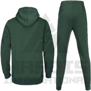 Nouveau survêtement élégant 2026 en coton uni pour homme – Survêtement personnalisé pour hommes - Product Image 2