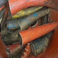 Poignées de couteau en corne de buffle naturelle ArtisanVibe, morceaux bruts de corne de bœuf, écologiques, pour artisanat animalier, plaquettes personnalisées, style antique rustique