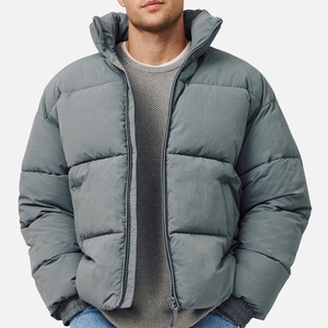 Fabricante de Ropa, Diseñador de Abrigos Acolchados, Chaqueta de Plumón Personalizada con Logotipo OEM, Chaqueta de Invierno Extra Grande para Hombre - Product Image 6