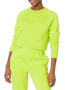 Sweat-shirt en coton pour femme, col rond, manches longues, coupe décontractée, confortable, couleur unie, prix de gros, fabriqué au Bangladesh - Product Image 4