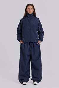 Women's Custom Velour <b>Tracksuit</b> Women Sporting Suits Casual Striped 2 Pieces Set Hoodies - Product Image 5