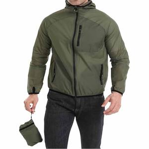 Chaqueta cortavientos impermeable de diseño personalizado con logotipo para hombre, ropa deportiva de calle, chaqueta de lluvia tejida para deportes al aire libre para hombre, subida por Dress Sports - Product Image 3