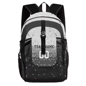 Mochilas Sublimadas con Nombre y Número del Equipo para Baloncesto, Fútbol Americano y Fútbol, Perfectas para la Escuela, Viajes y Senderismo - Product Image 5