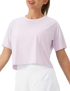 Tops deportivos sexys para mujer, camisetas cortas básicas de yoga con logo personalizado, ropa de gimnasio de alta calidad - Product Image 3