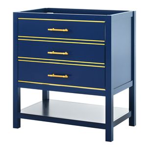 30-Inch <b>Bathroom</b> <b>Vanity</b> Cabinet Only Sink Not Included Elegant <b>Bathroom</b> <b>Vanities</b> Product - Product Image 3