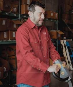 Ropa de Trabajo ZUNEZI, Resistente al Fuego e Impermeable, Bicolor, con Cierre de Broches de Perla, FRC NFPA 2112, 2 Hombres, Manga Larga, 7oz, Costuras Soldadas - Product Image 4