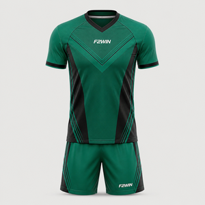 Conjunto de Camiseta de Fútbol Blanca para Hombre F2WIN, Manga Corta, Cuello en V, Transpirable, Cintura Elástica, Uniforme Deportivo de Malla para Todas las Temporadas, Personalizable - Product Image 6
