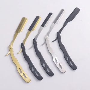 Rasoir de Barbier Pliant à Prix de Gros, Lame en Acier Inoxydable, Nouveau Style, pour Salons et Barbiers - Product Image 5
