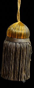 Pendentif décoratif à pompon en rayonne 100% avec franges pour accessoire de serrure de tiroir - Product Image 2