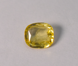 Natural Yellow Sapphire Cushion 3.80 cts 10X9X4 mm Loose Yellow Sapphire For Jewelry Making - Product Image 3